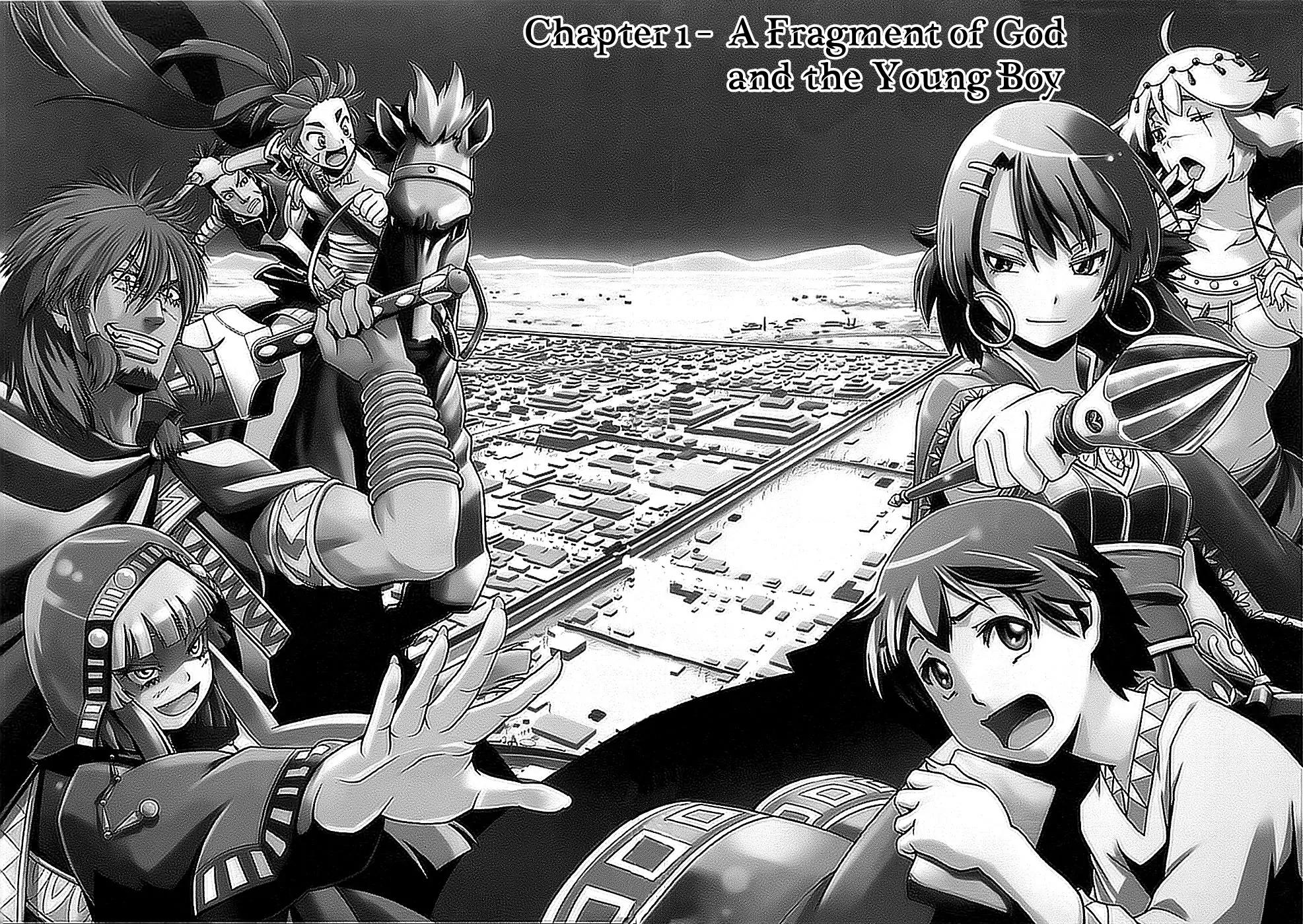 Shihou Sekai no Ou Chapter 1 page 8 - Chapter 1: A Fragment of God and the Young Boy