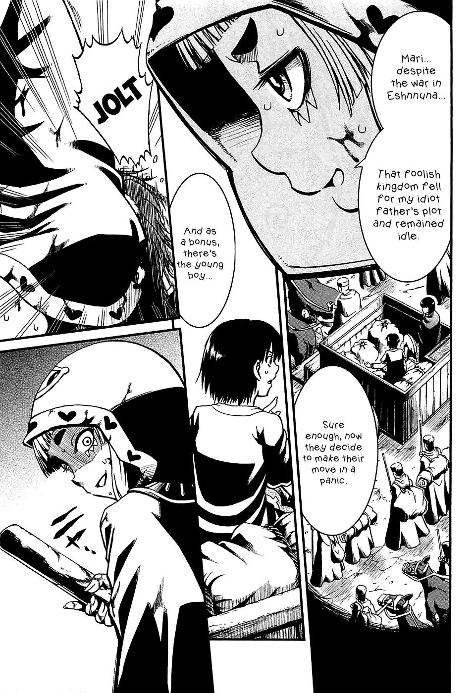 Shihou Sekai no Ou Chapter 17 page 22 - Chapter 17: The Maiden's Madness and the Young Girl