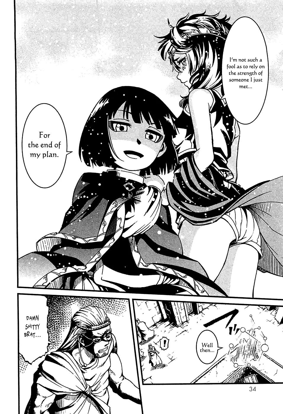Shihou Sekai no Ou Chapter 18 page 35 - Chapter 18: The Comrades' Secret Plan and The Young Boy