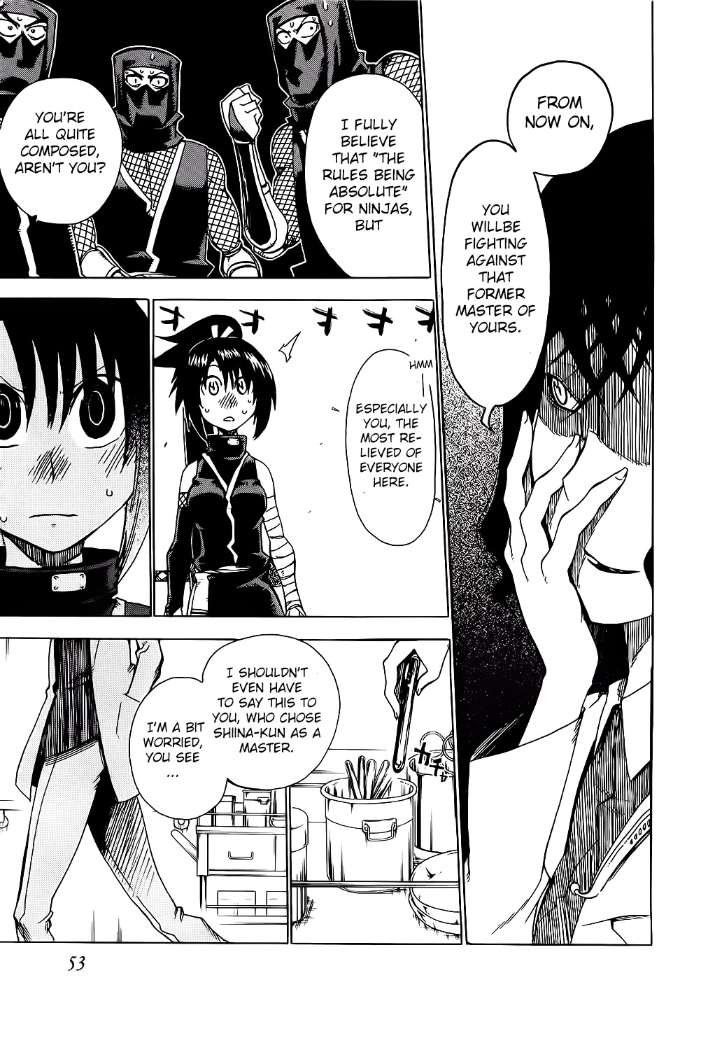 Shiinake no Hitobito Chapter 22 page 3 - Chapter 22: I Came to Rescue You