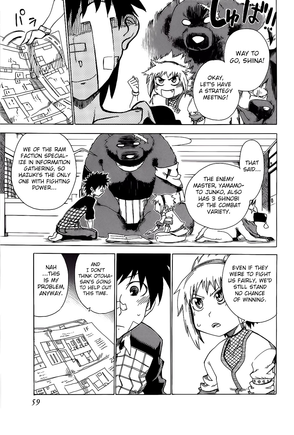 Shiinake no Hitobito Chapter 22 page 9 - Chapter 22: I Came to Rescue You