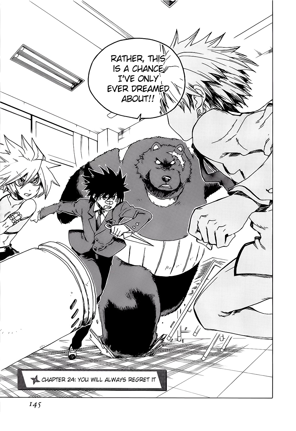 Shiinake no Hitobito Chapter 24 page 3 - Chapter 24: You Will Always Regret It