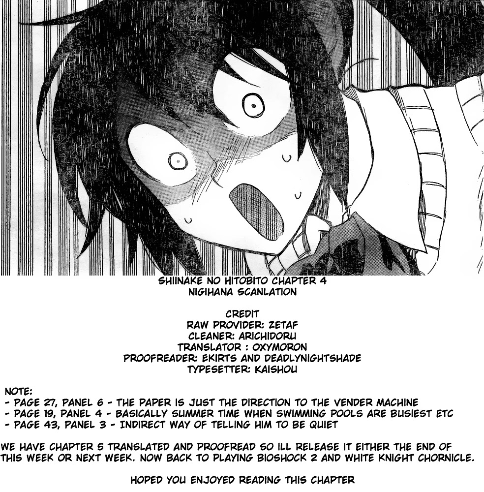 Shiinake no Hitobito Chapter 4 page 44 - Chapter 4
