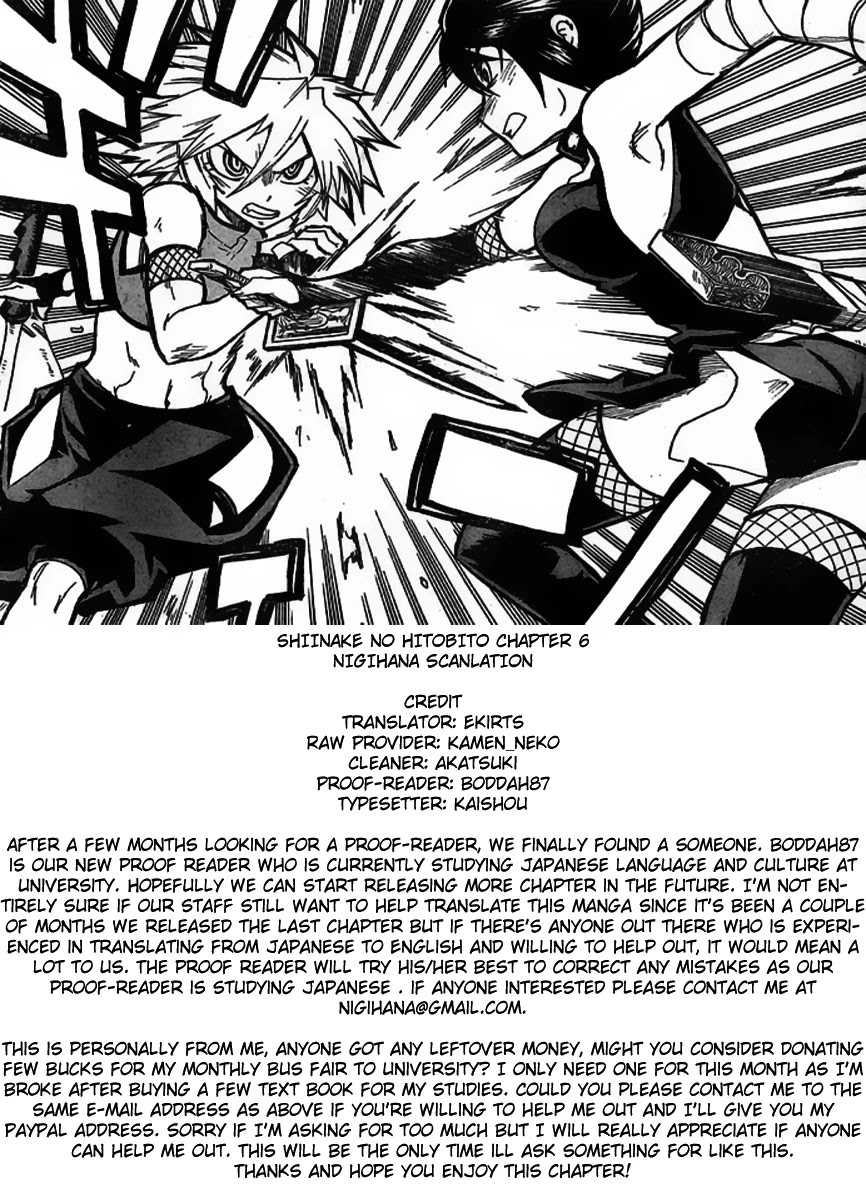 Shiinake no Hitobito Chapter 6 page 42 - Chapter 6
