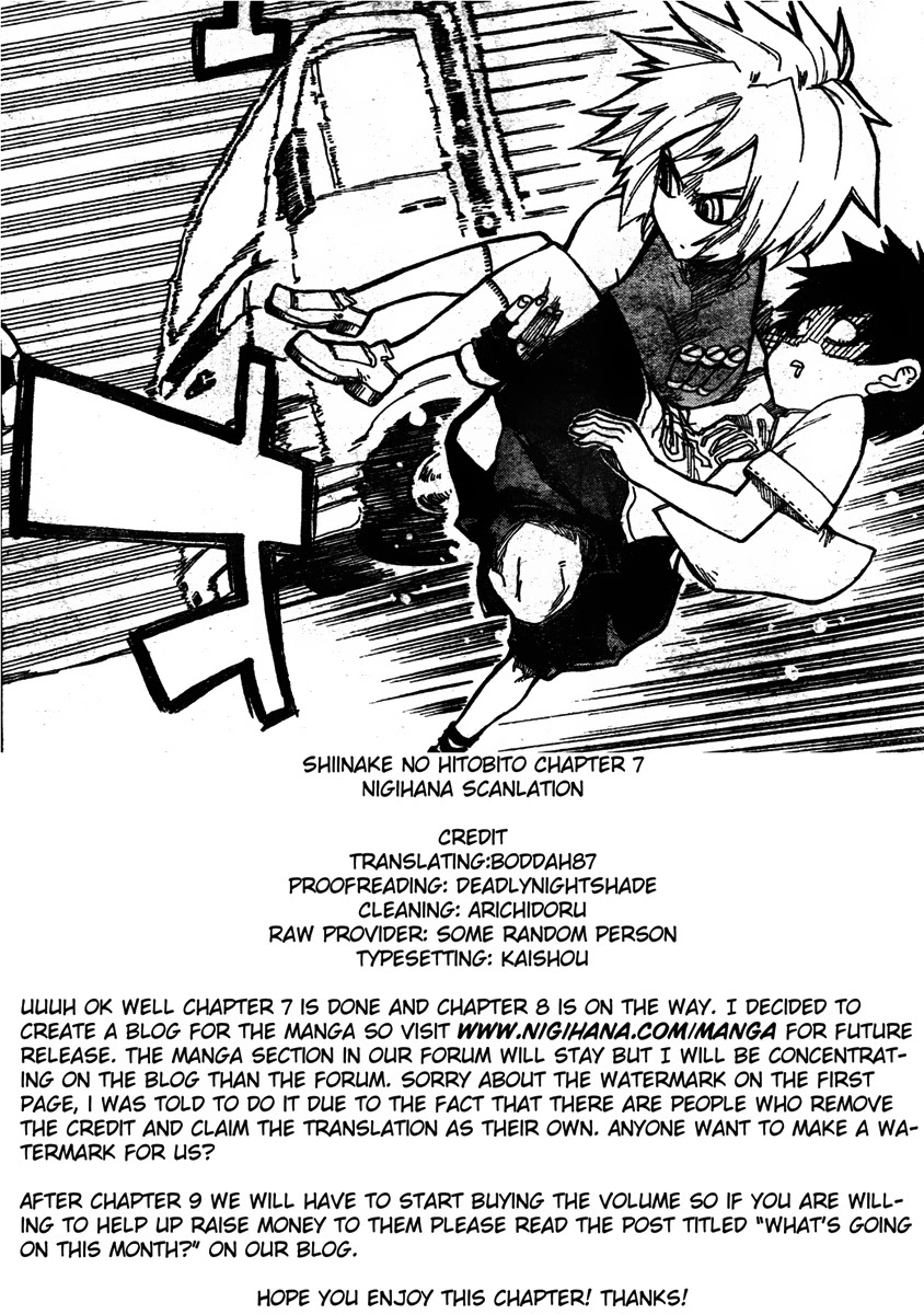 Shiinake no Hitobito Chapter 7 page 46 - Chapter 7