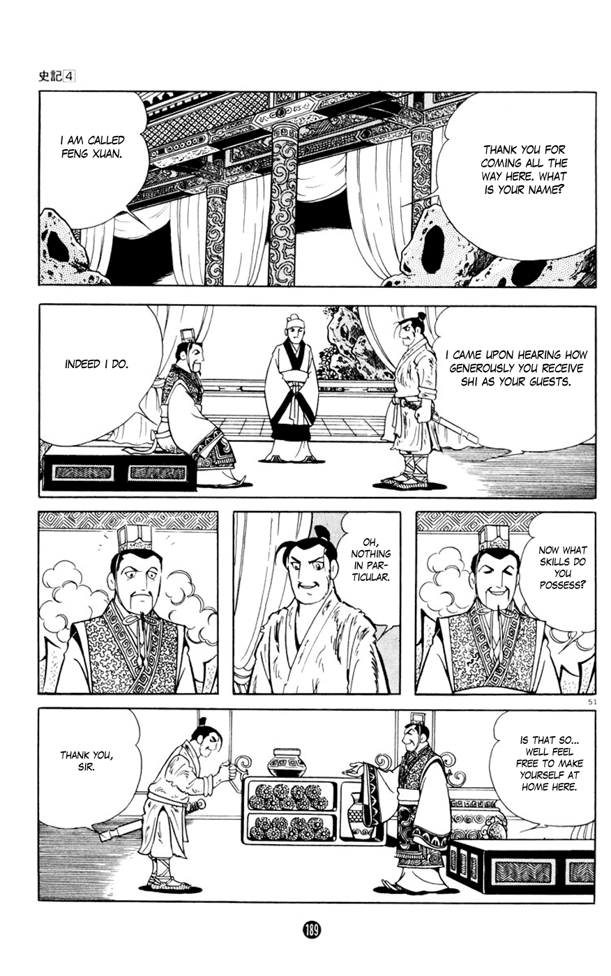 Shiji Chapter 4.3 page 51 - Vol.4 Chapter 3: Three Thousand Guests