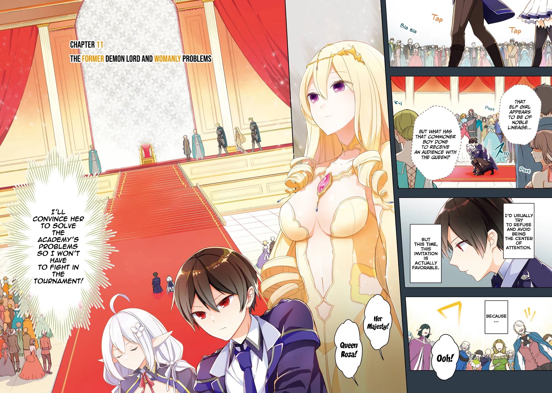 Shijou Saikyou no Daimaou, Murabito A ni Tensei suru Chapter 11 page 4 - Chapter 11: The former Demon Lord and womanly problems