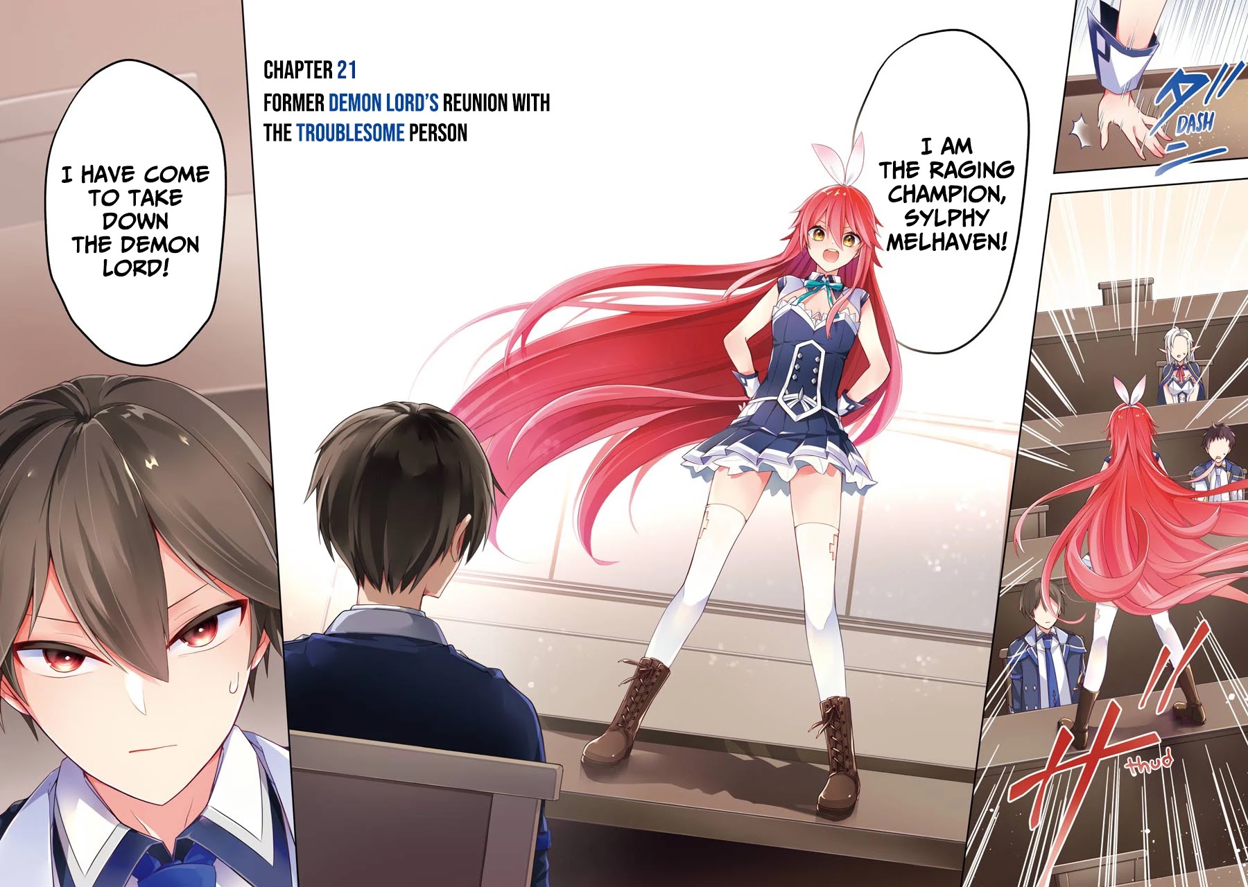 Shijou Saikyou no Daimaou, Murabito A ni Tensei suru Chapter 21 page 3 - Chapter 21: Former Demon Lord's Reunion With The Troublesome Person