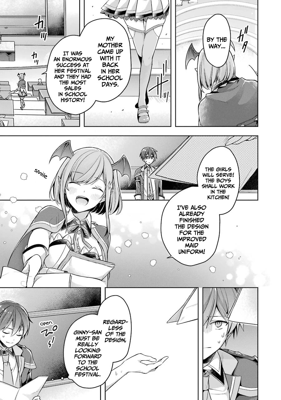 Shijou Saikyou no Daimaou, Murabito A ni Tensei suru Chapter 23 page 11 - Chapter 23: Former Demon Lord and school festival preparation