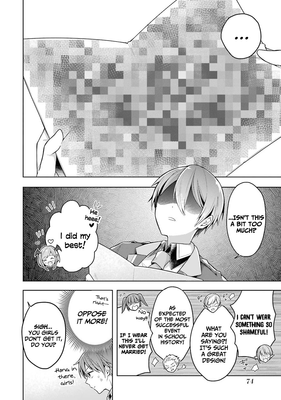 Shijou Saikyou no Daimaou, Murabito A ni Tensei suru Chapter 23 page 12 - Chapter 23: Former Demon Lord and school festival preparation