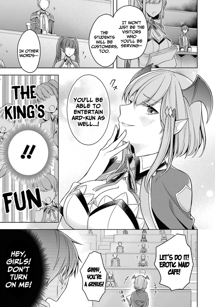 Shijou Saikyou no Daimaou, Murabito A ni Tensei suru Chapter 23 page 13 - Chapter 23: Former Demon Lord and school festival preparation