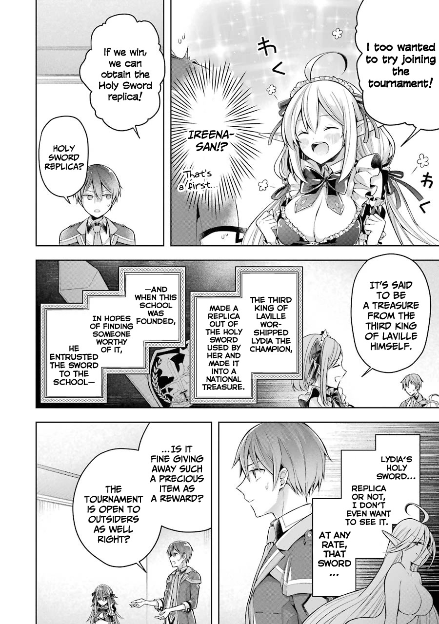 Shijou Saikyou no Daimaou, Murabito A ni Tensei suru Chapter 24 page 25 - Chapter 24: Former Demon Lord and The School Festival