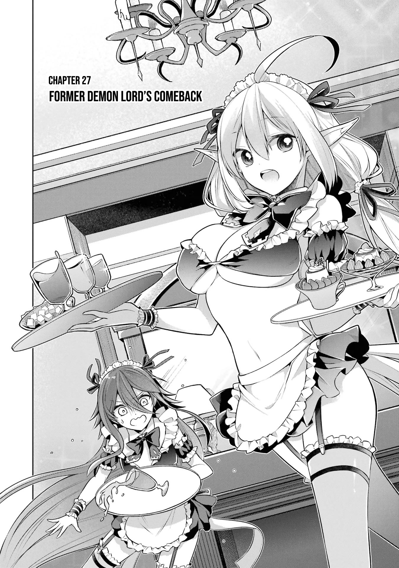Shijou Saikyou no Daimaou, Murabito A ni Tensei suru Chapter 27 page 4 - Chapter 27: Former Demon Lord's comeback
