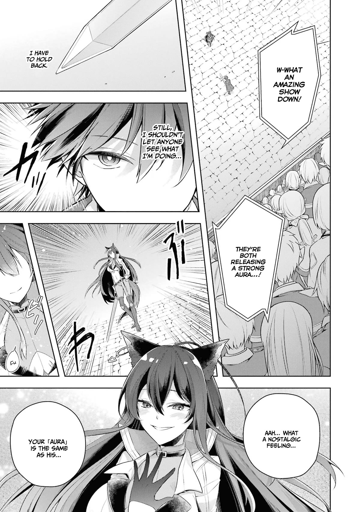 Shijou Saikyou no Daimaou, Murabito A ni Tensei suru Chapter 28 page 13 - Chapter 28: The Former Demon Lord Vs. The Holy Sword