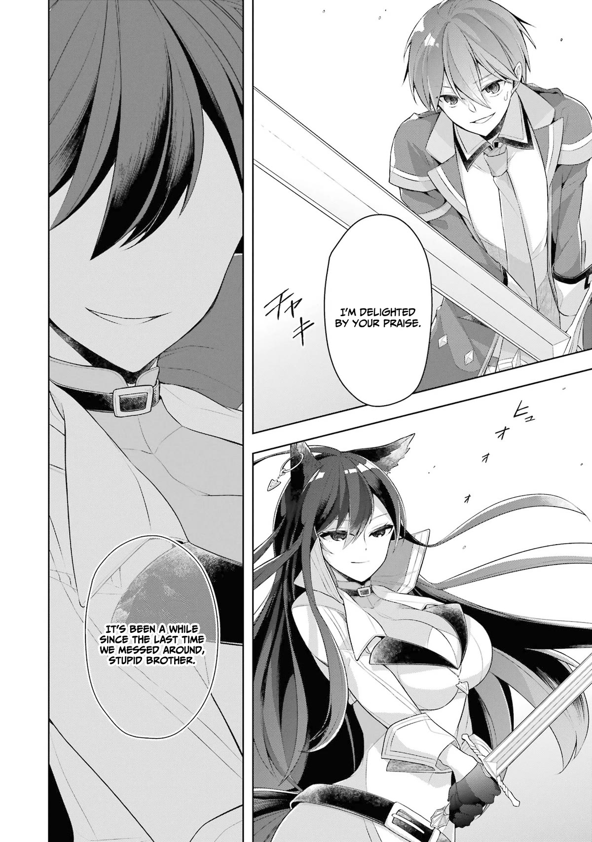 Shijou Saikyou no Daimaou, Murabito A ni Tensei suru Chapter 28 page 14 - Chapter 28: The Former Demon Lord Vs. The Holy Sword