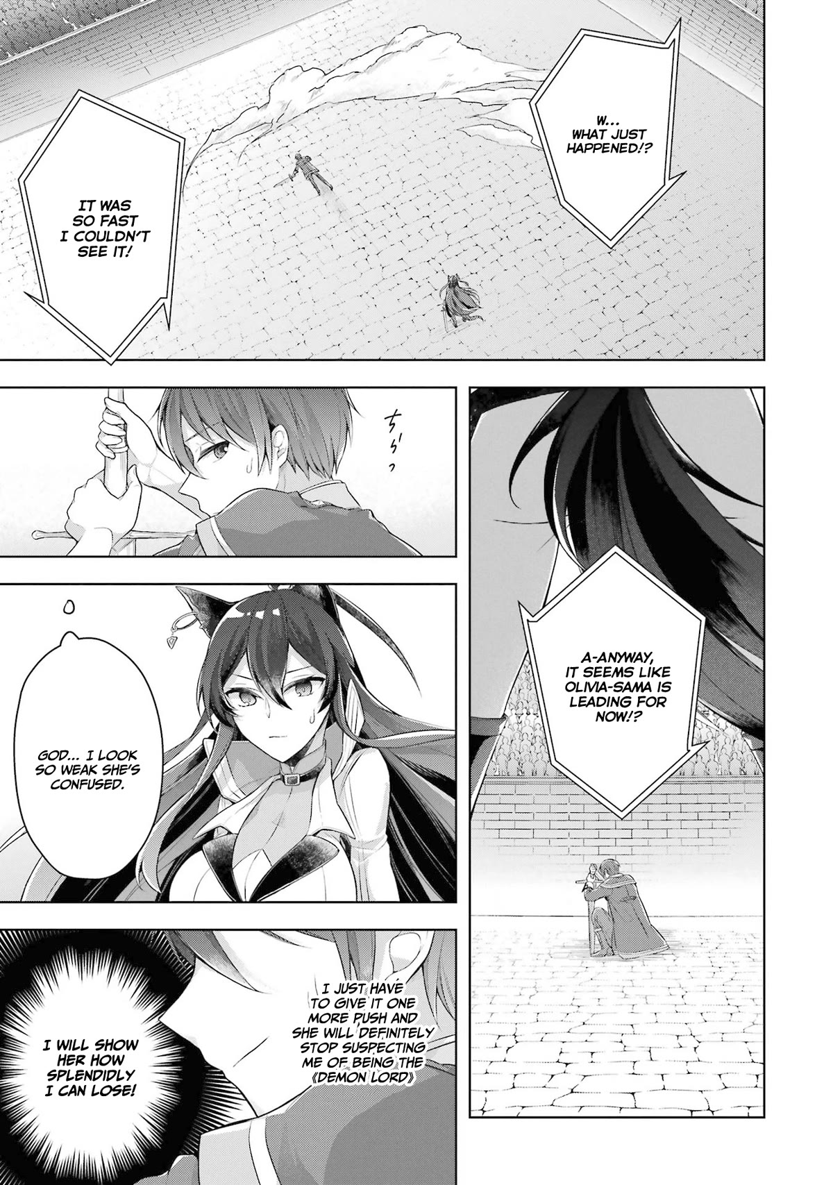 Shijou Saikyou no Daimaou, Murabito A ni Tensei suru Chapter 28 page 20 - Chapter 28: The Former Demon Lord Vs. The Holy Sword