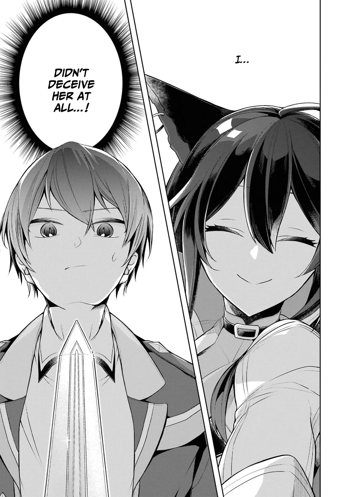 Shijou Saikyou no Daimaou, Murabito A ni Tensei suru Chapter 28 page 28 - Chapter 28: The Former Demon Lord Vs. The Holy Sword
