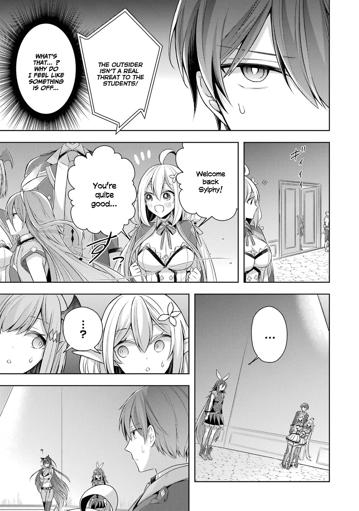 Shijou Saikyou no Daimaou, Murabito A ni Tensei suru Chapter 28 page 7 - Chapter 28: The Former Demon Lord Vs. The Holy Sword