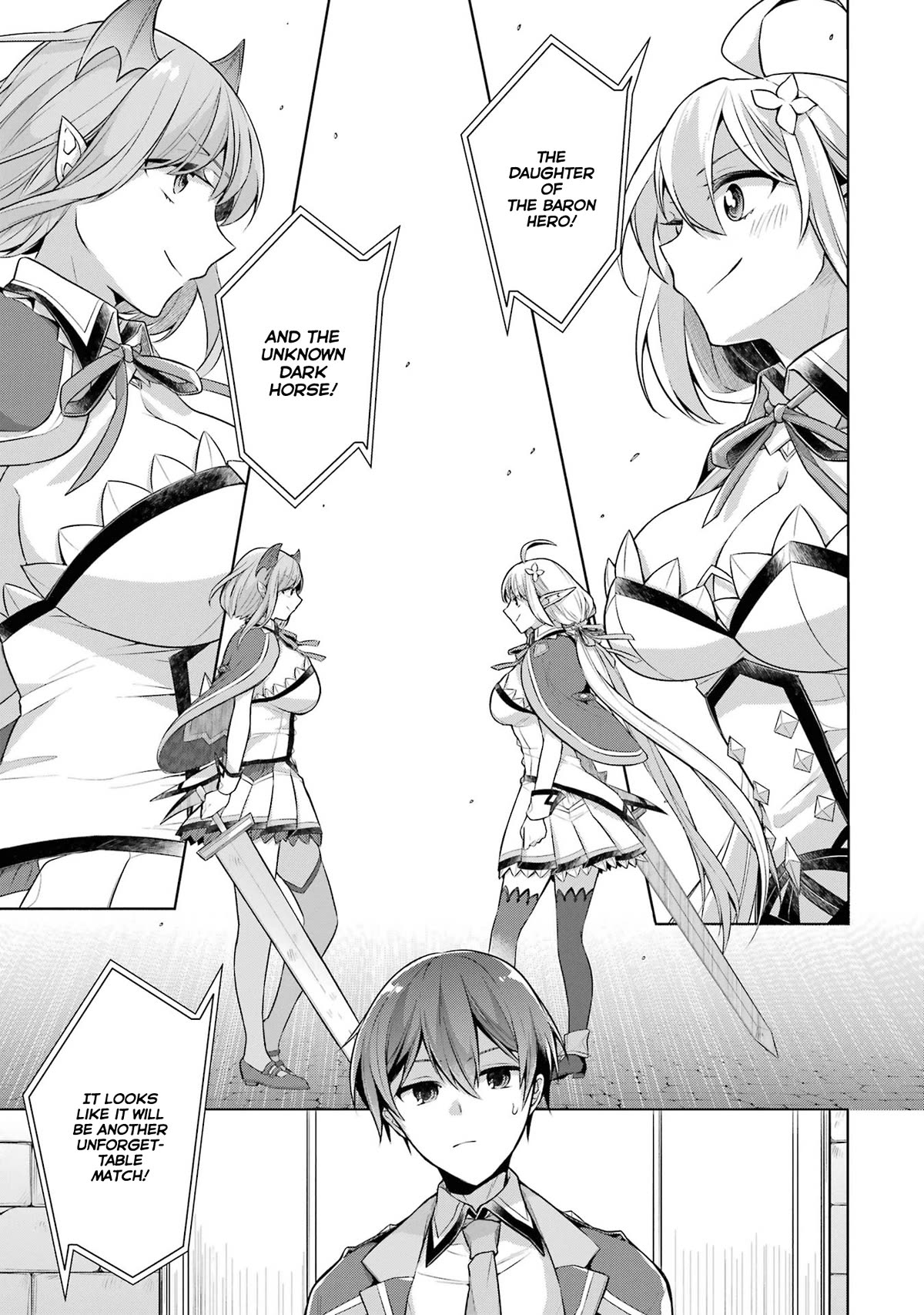 Shijou Saikyou no Daimaou, Murabito A ni Tensei suru Chapter 29 page 12 - Chapter 29: The girl's cat fight