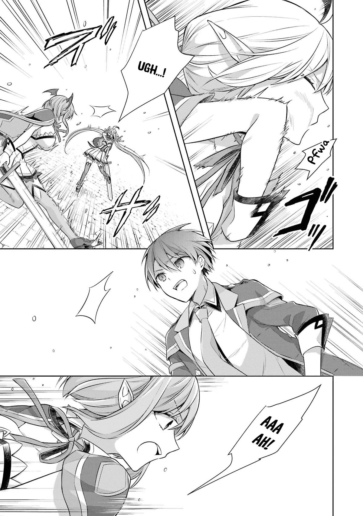 Shijou Saikyou no Daimaou, Murabito A ni Tensei suru Chapter 29 page 16 - Chapter 29: The girl's cat fight