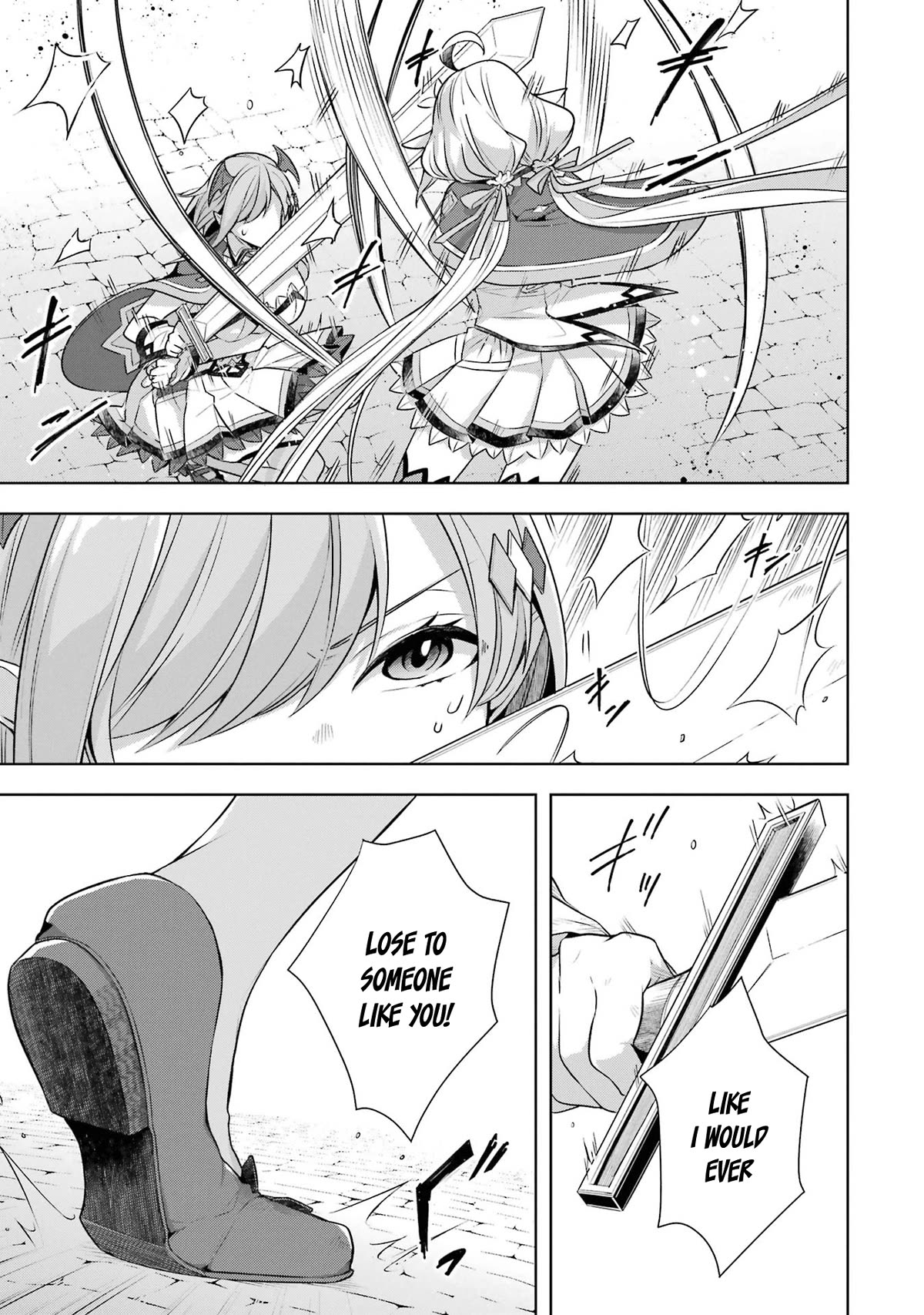 Shijou Saikyou no Daimaou, Murabito A ni Tensei suru Chapter 29 page 20 - Chapter 29: The girl's cat fight