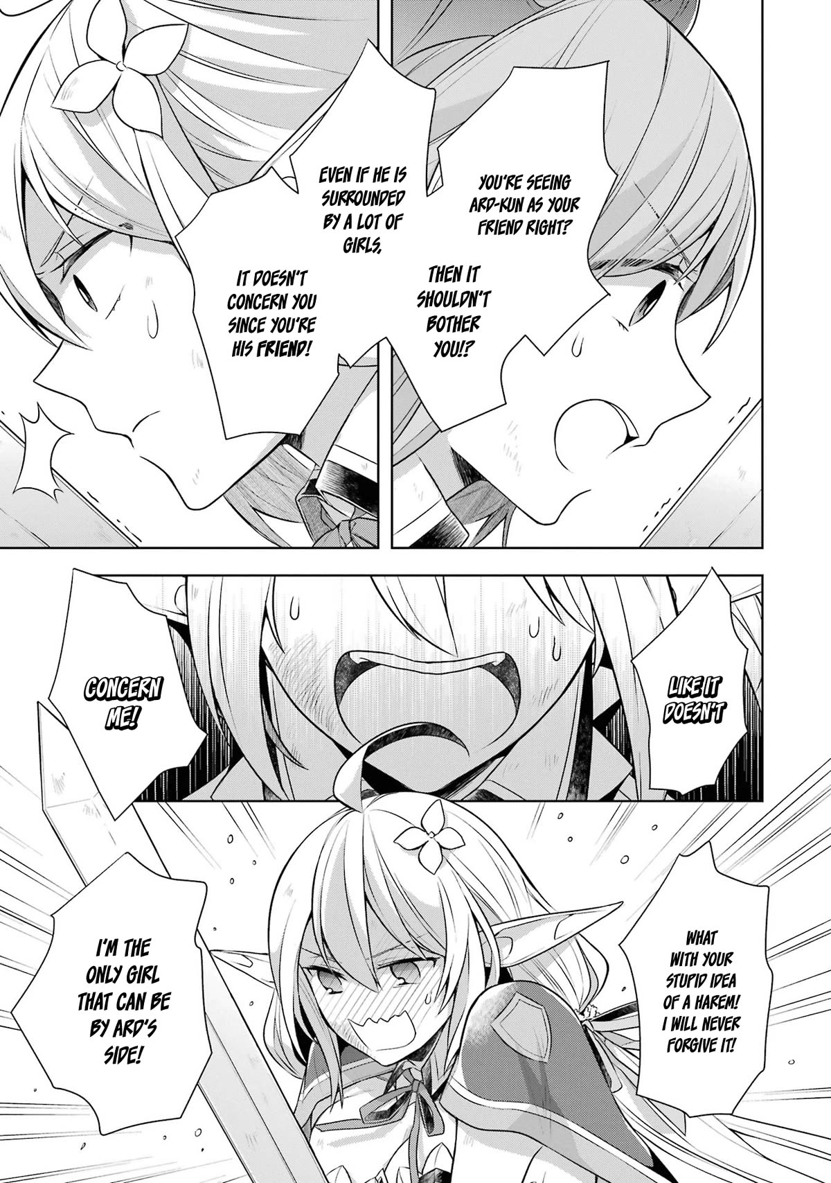 Shijou Saikyou no Daimaou, Murabito A ni Tensei suru Chapter 29 page 22 - Chapter 29: The girl's cat fight