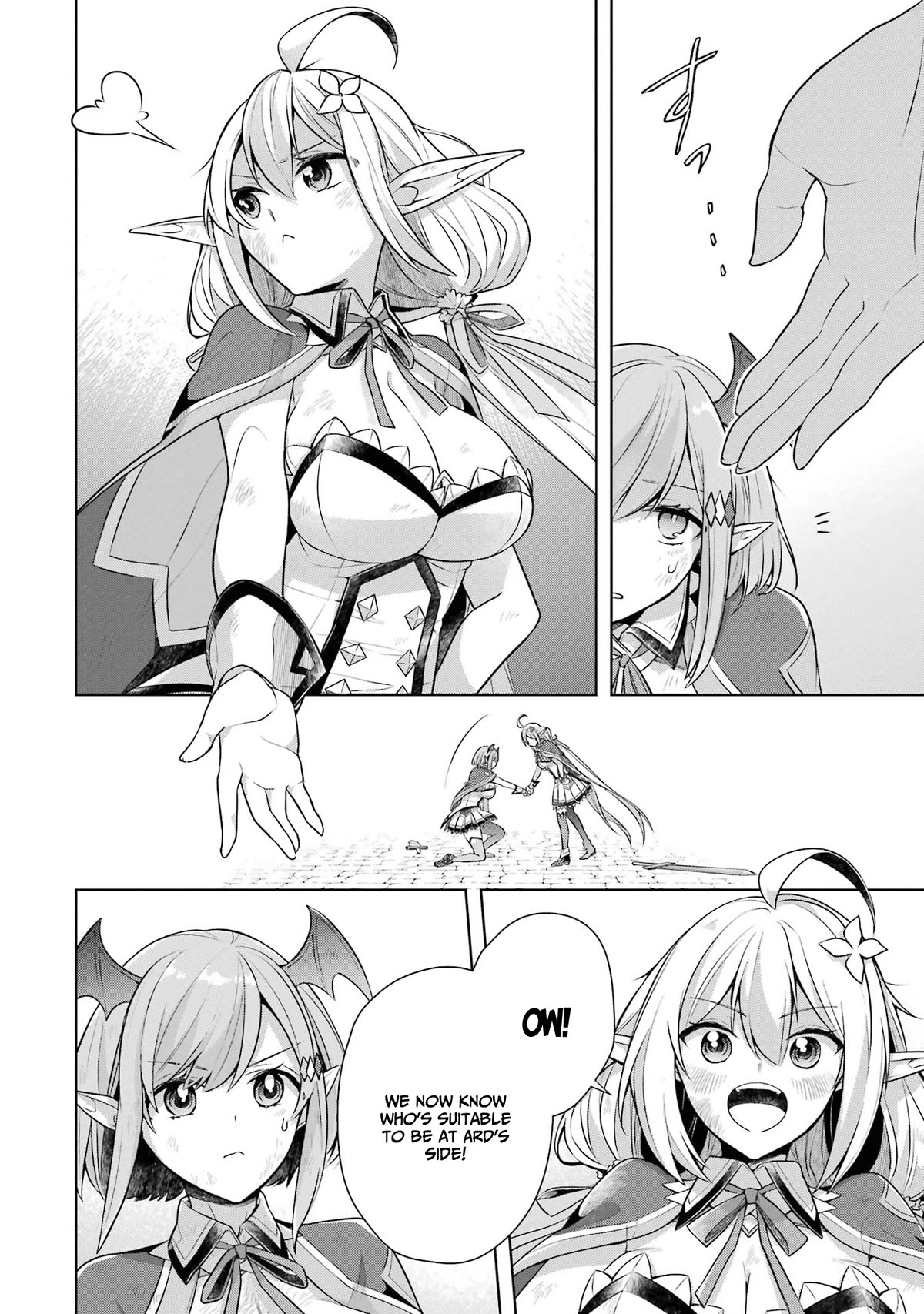 Shijou Saikyou no Daimaou, Murabito A ni Tensei suru Chapter 29 page 34 - Chapter 29: The girl's cat fight