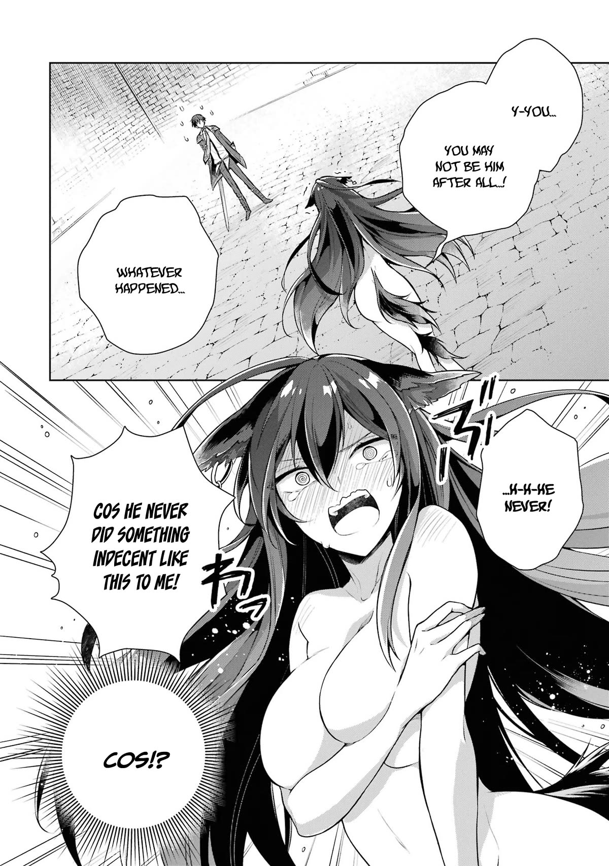 Shijou Saikyou no Daimaou, Murabito A ni Tensei suru Chapter 29 page 9 - Chapter 29: The girl's cat fight