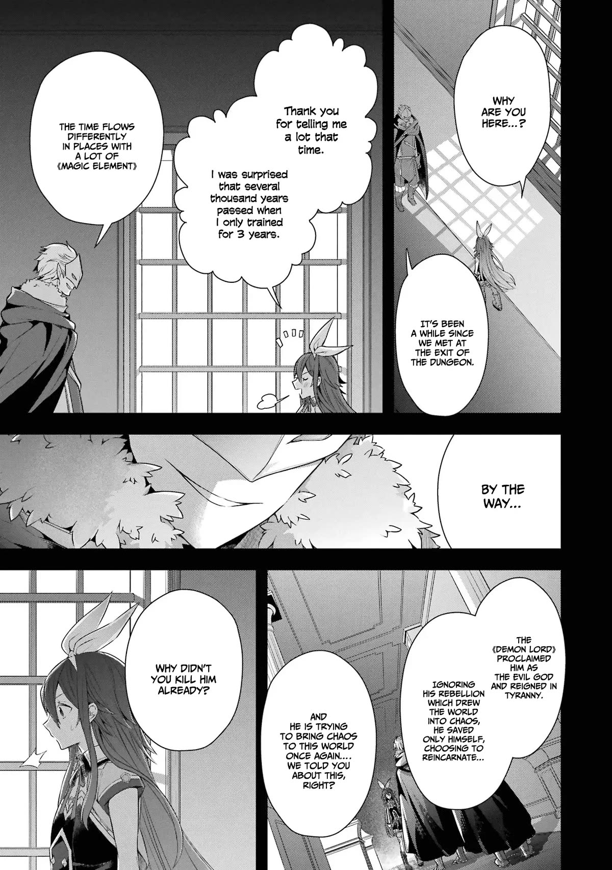 Shijou Saikyou no Daimaou, Murabito A ni Tensei suru Chapter 31 page 9 - Chapter 31: The former Demon Lord Vs The hero of the Tumult