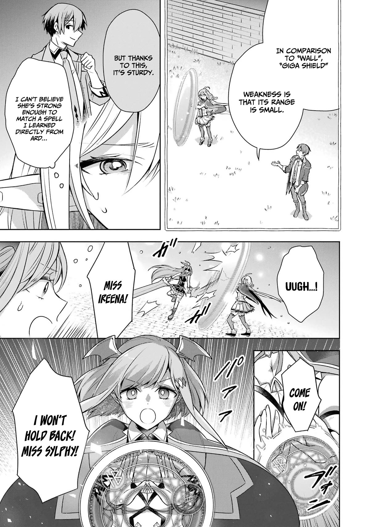Shijou Saikyou no Daimaou, Murabito A ni Tensei suru Chapter 33 page 14 - Chapter 33: The fighting girls