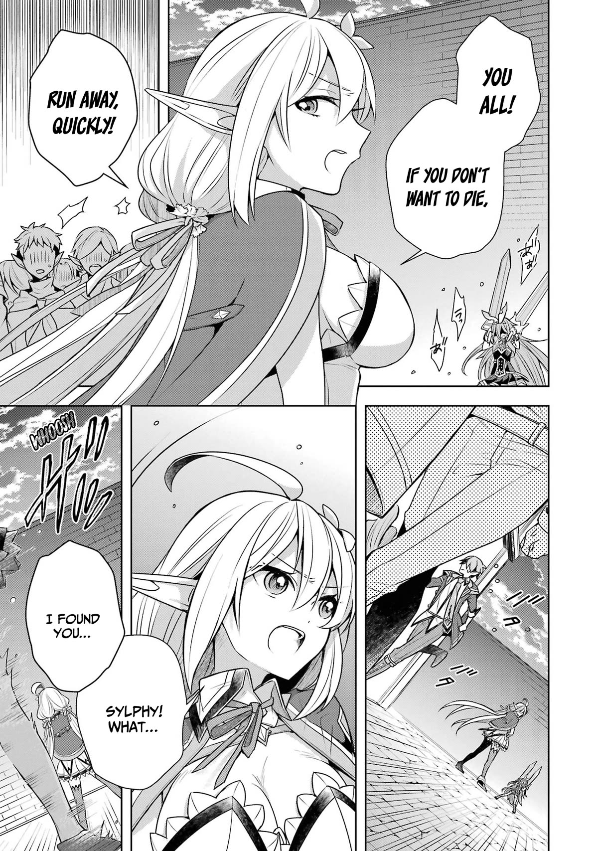 Shijou Saikyou no Daimaou, Murabito A ni Tensei suru Chapter 33 page 8 - Chapter 33: The fighting girls