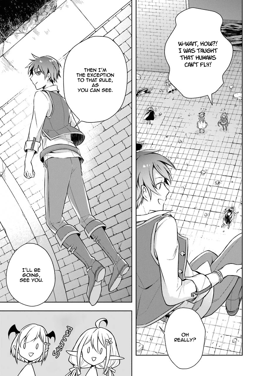 Shijou Saikyou no Daimaou, Murabito A ni Tensei suru Chapter 9 page 14 - Chapter 9: Former Demon Lord Vs. Demon A