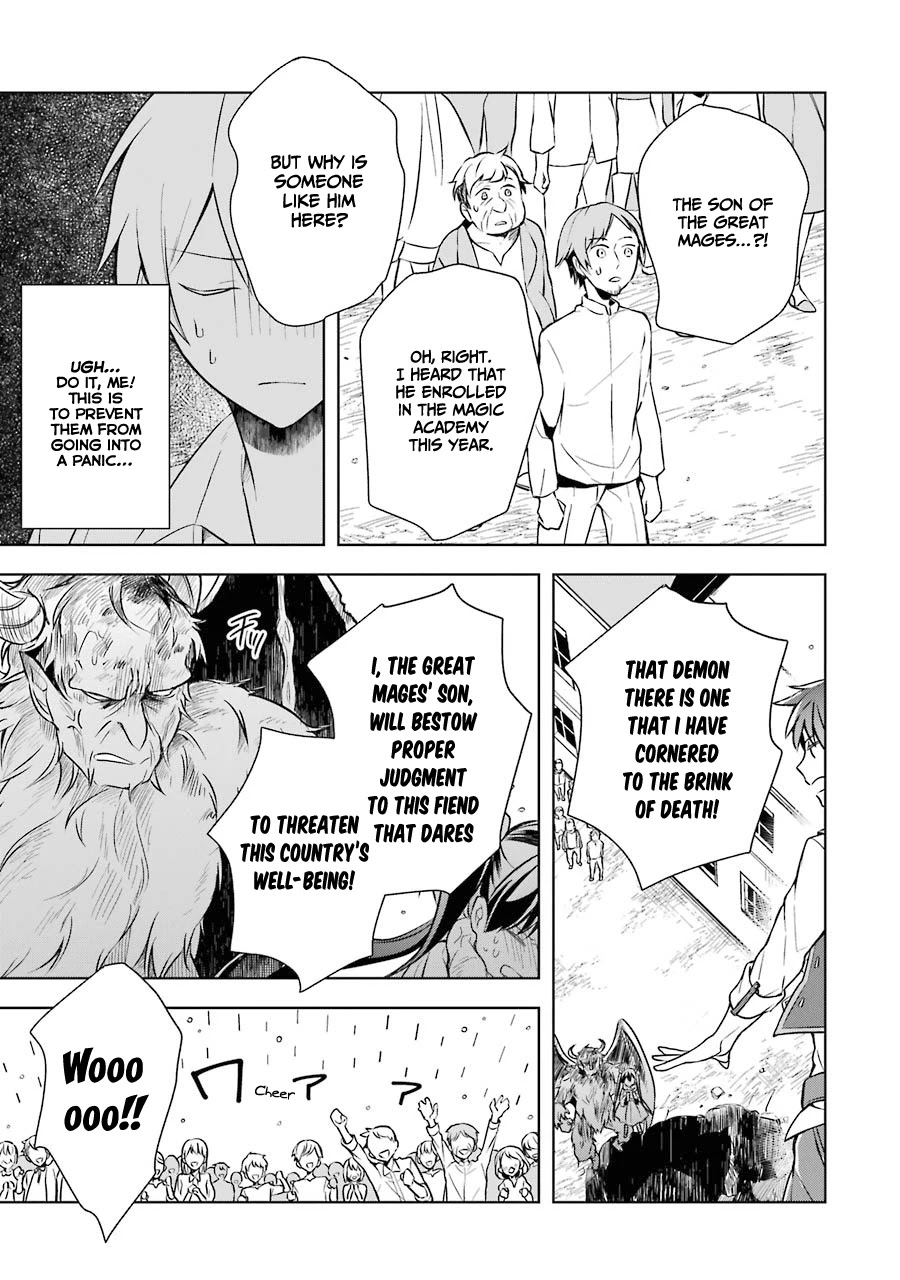 Shijou Saikyou no Daimaou, Murabito A ni Tensei suru Chapter 9 page 22 - Chapter 9: Former Demon Lord Vs. Demon A