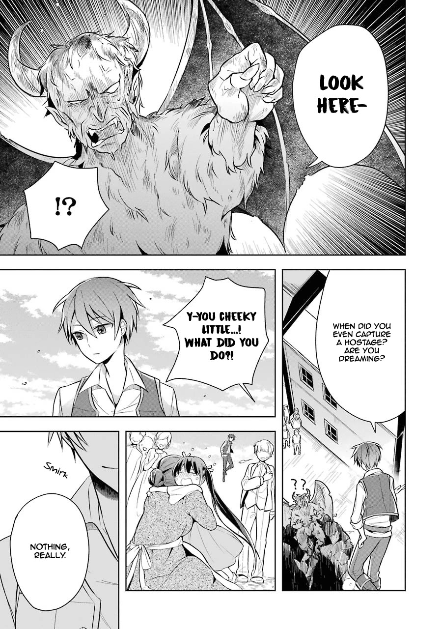 Shijou Saikyou no Daimaou, Murabito A ni Tensei suru Chapter 9 page 24 - Chapter 9: Former Demon Lord Vs. Demon A