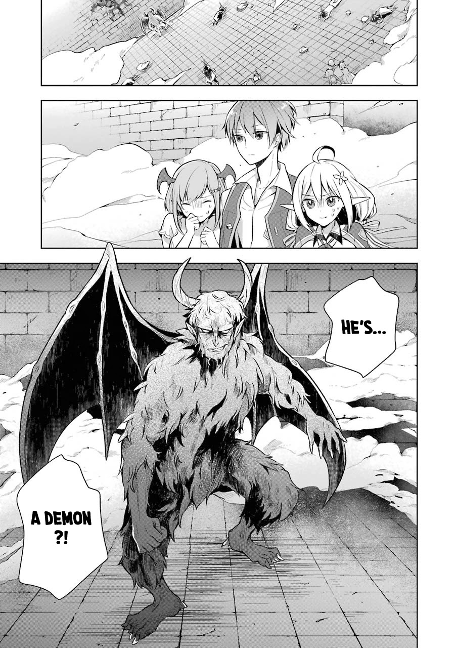 Shijou Saikyou no Daimaou, Murabito A ni Tensei suru Chapter 9 page 4 - Chapter 9: Former Demon Lord Vs. Demon A