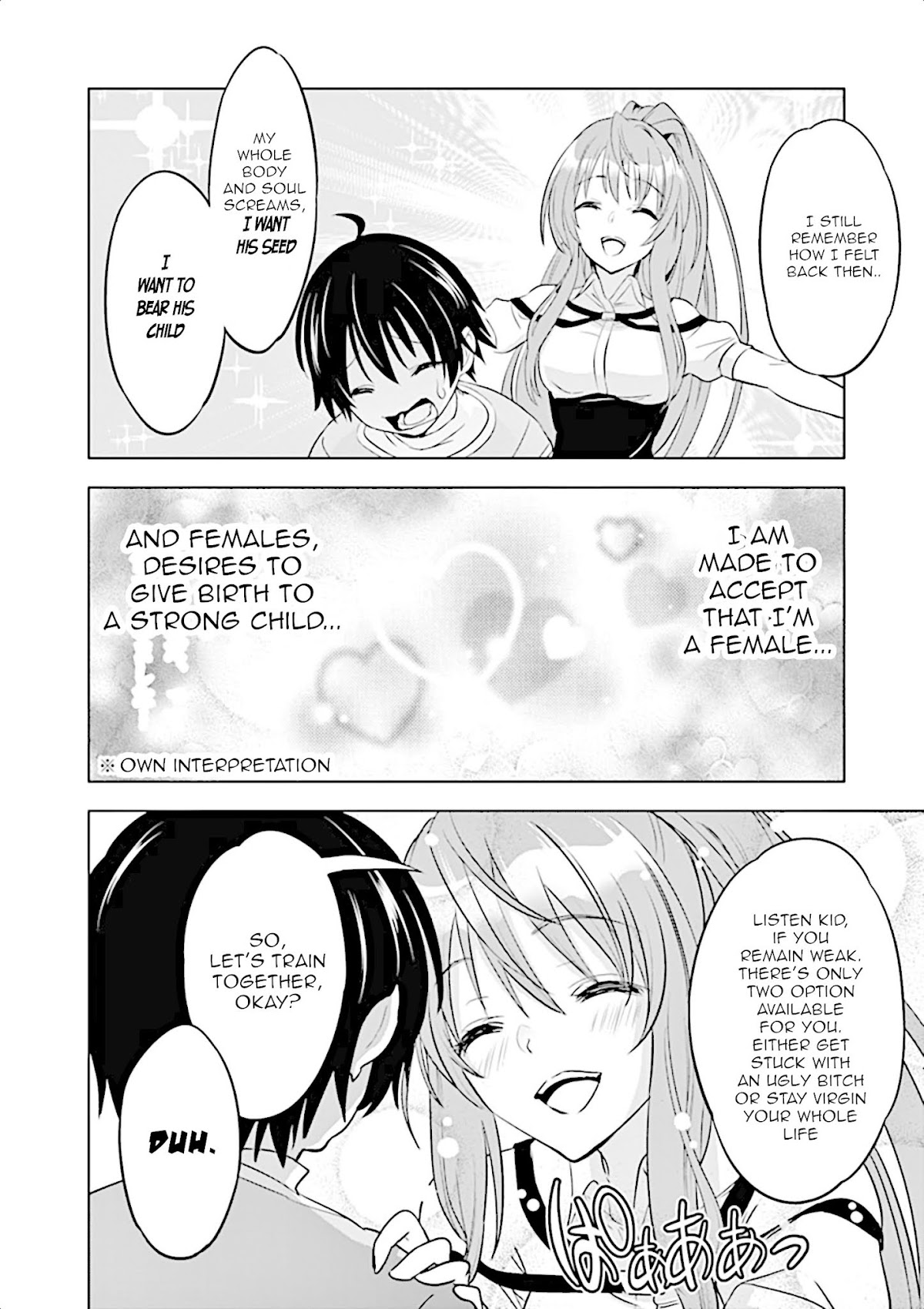 Shijou Saikyou Orc-san no Tanoshii Tanetsuke Harem Zukuri Chapter 1 page 15 - Chapter 1: My reason to become strong