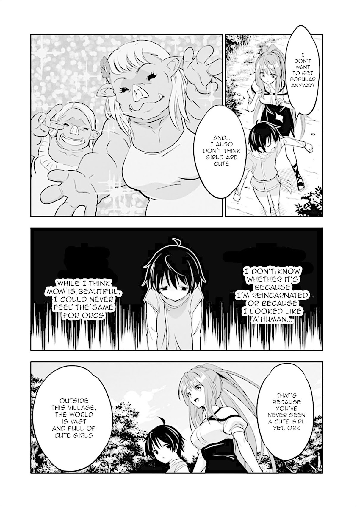Shijou Saikyou Orc-san no Tanoshii Tanetsuke Harem Zukuri Chapter 1 page 16 - Chapter 1: My reason to become strong