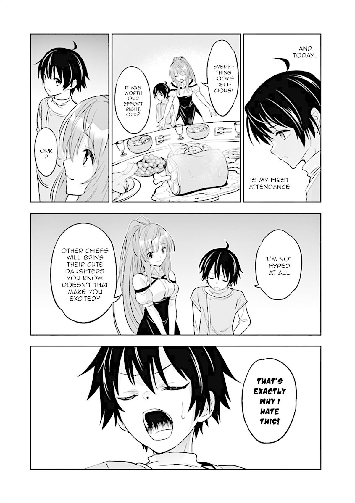 Shijou Saikyou Orc-san no Tanoshii Tanetsuke Harem Zukuri Chapter 1 page 20 - Chapter 1: My reason to become strong