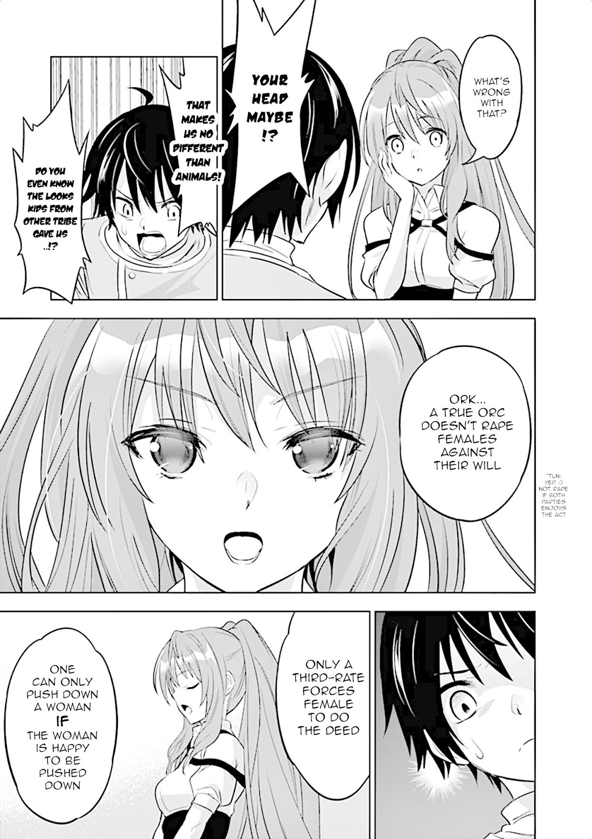 Shijou Saikyou Orc-san no Tanoshii Tanetsuke Harem Zukuri Chapter 1 page 22 - Chapter 1: My reason to become strong