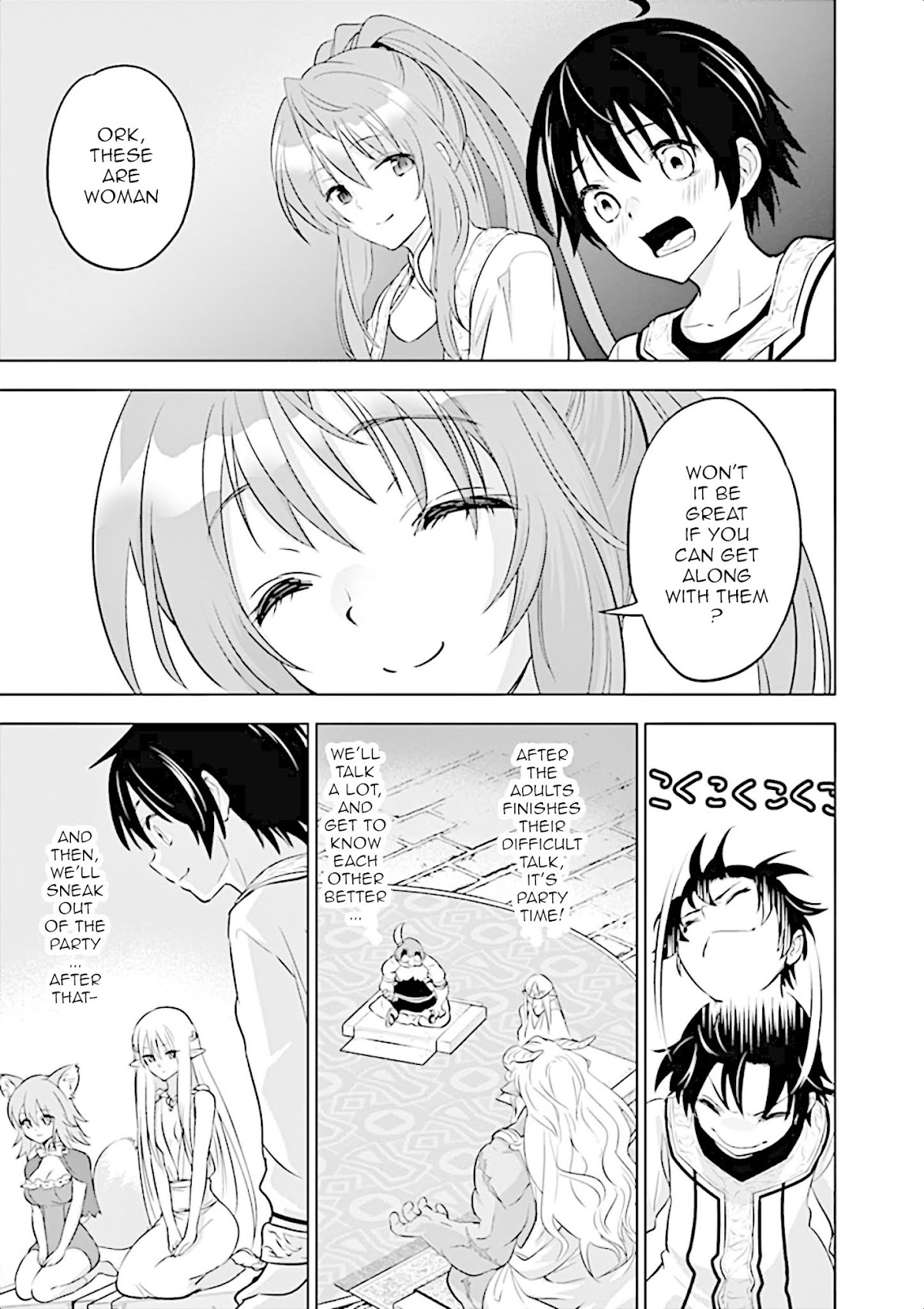 Shijou Saikyou Orc-san no Tanoshii Tanetsuke Harem Zukuri Chapter 1 page 27 - Chapter 1: My reason to become strong