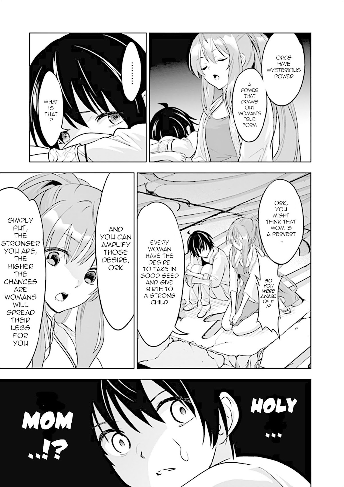 Shijou Saikyou Orc-san no Tanoshii Tanetsuke Harem Zukuri Chapter 1 page 31 - Chapter 1: My reason to become strong