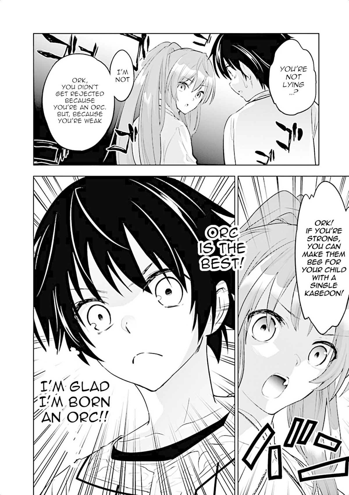 Shijou Saikyou Orc-san no Tanoshii Tanetsuke Harem Zukuri Chapter 1 page 32 - Chapter 1: My reason to become strong