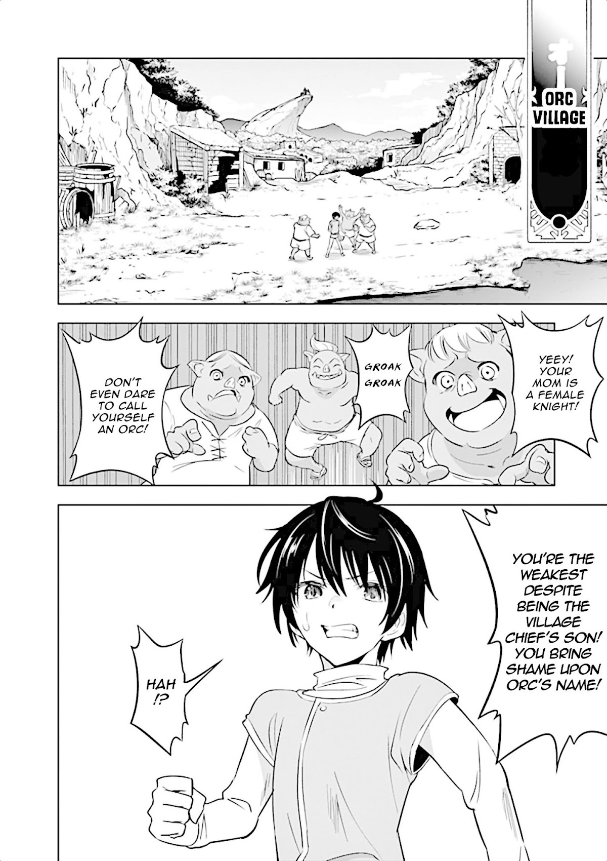 Shijou Saikyou Orc-san no Tanoshii Tanetsuke Harem Zukuri Chapter 1 page 4 - Chapter 1: My reason to become strong