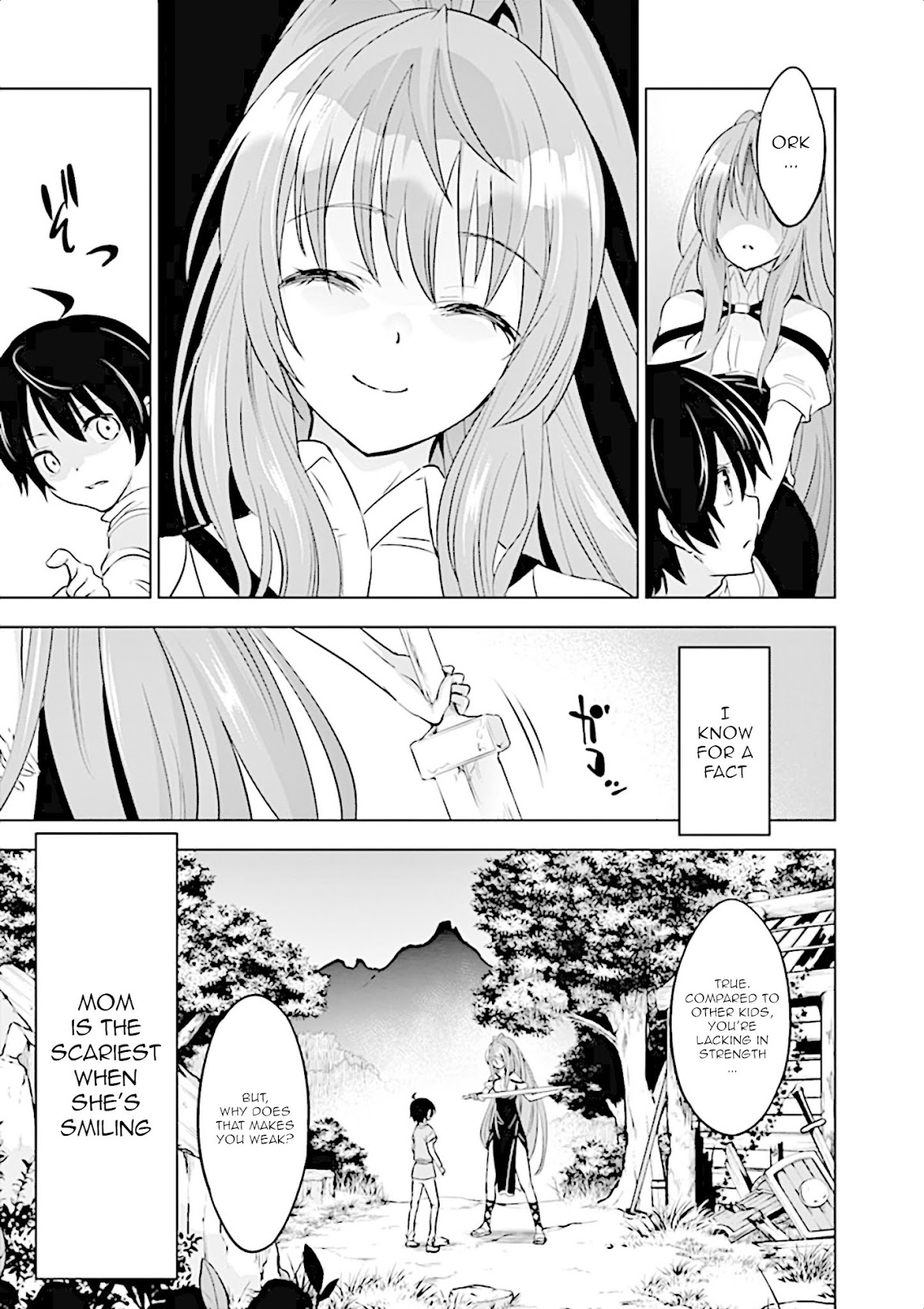 Shijou Saikyou Orc-san no Tanoshii Tanetsuke Harem Zukuri Chapter 1 page 7 - Chapter 1: My reason to become strong