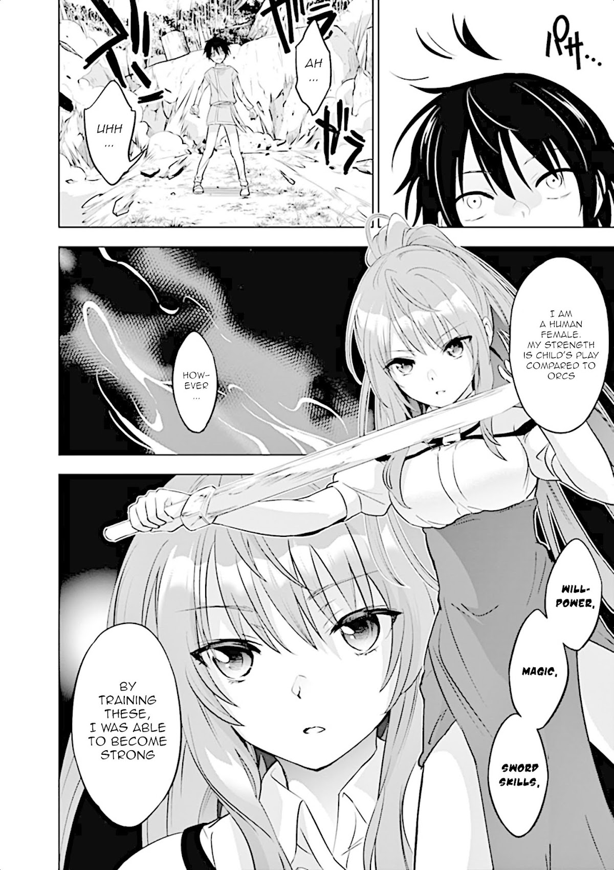 Shijou Saikyou Orc-san no Tanoshii Tanetsuke Harem Zukuri Chapter 1 page 9 - Chapter 1: My reason to become strong