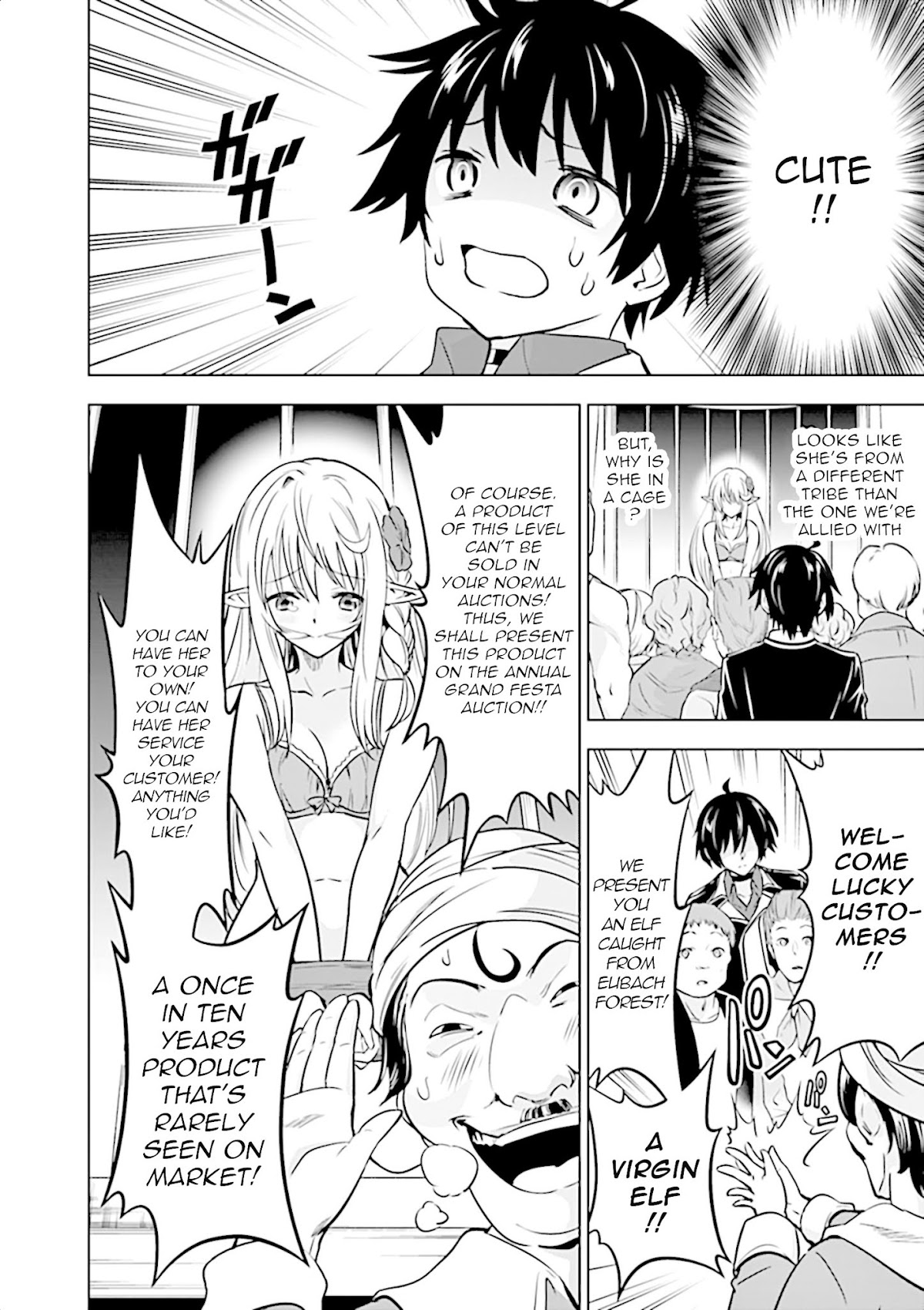 Shijou Saikyou Orc-san no Tanoshii Tanetsuke Harem Zukuri Chapter 10 page 5 - Chapter 10: Elf, I choose you