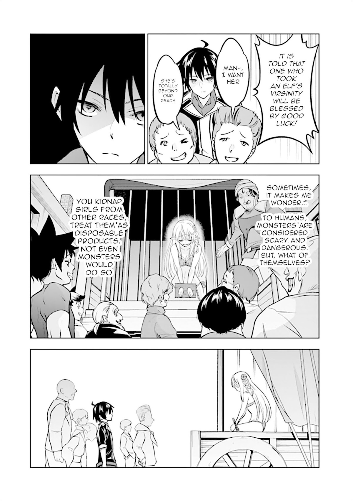 Shijou Saikyou Orc-san no Tanoshii Tanetsuke Harem Zukuri Chapter 10 page 6 - Chapter 10: Elf, I choose you