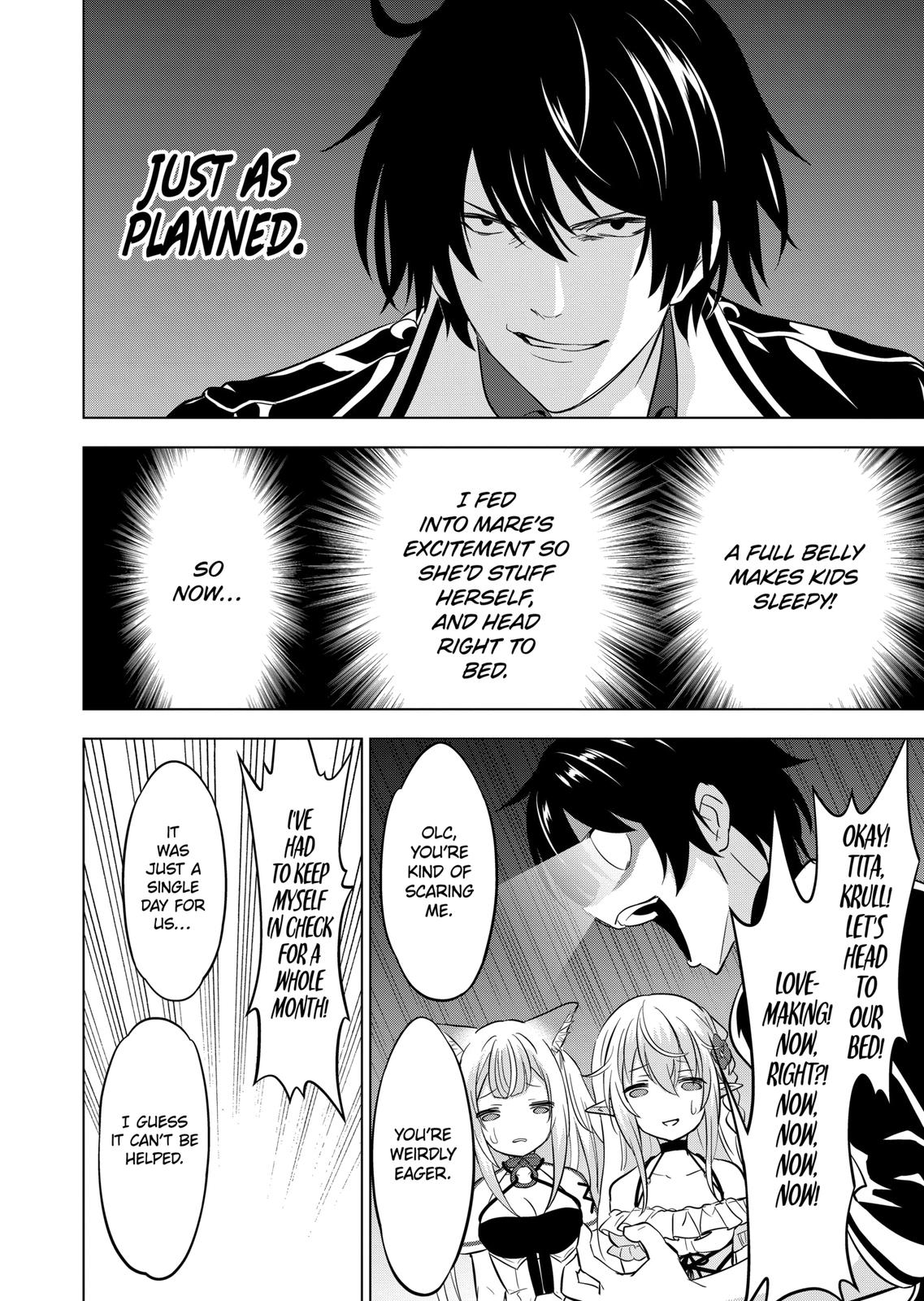 Shijou Saikyou Orc-san no Tanoshii Tanetsuke Harem Zukuri Chapter 104 page 10 - Chapter 104