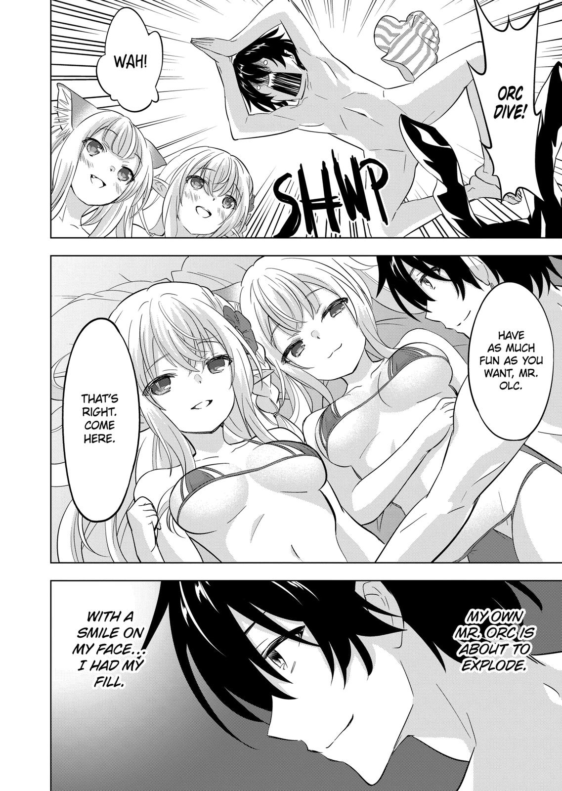 Shijou Saikyou Orc-san no Tanoshii Tanetsuke Harem Zukuri Chapter 104 page 12 - Chapter 104