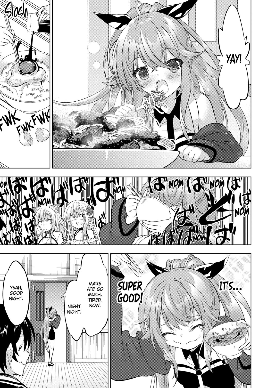 Shijou Saikyou Orc-san no Tanoshii Tanetsuke Harem Zukuri Chapter 104 page 9 - Chapter 104